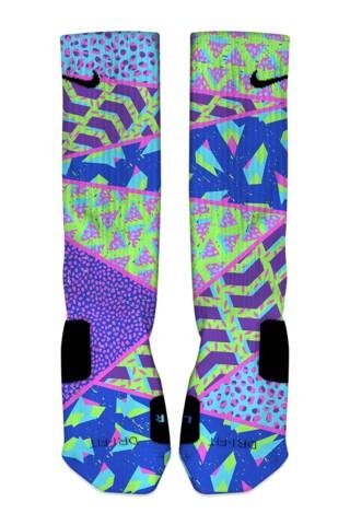 EliteSockGame's tweet photo. Custom Elite Socks "Bel Airs" http://t.co/LSpb4avO5P