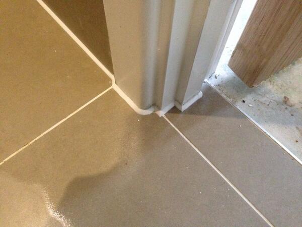 Some more quality sealant work from #nsealants #mastic