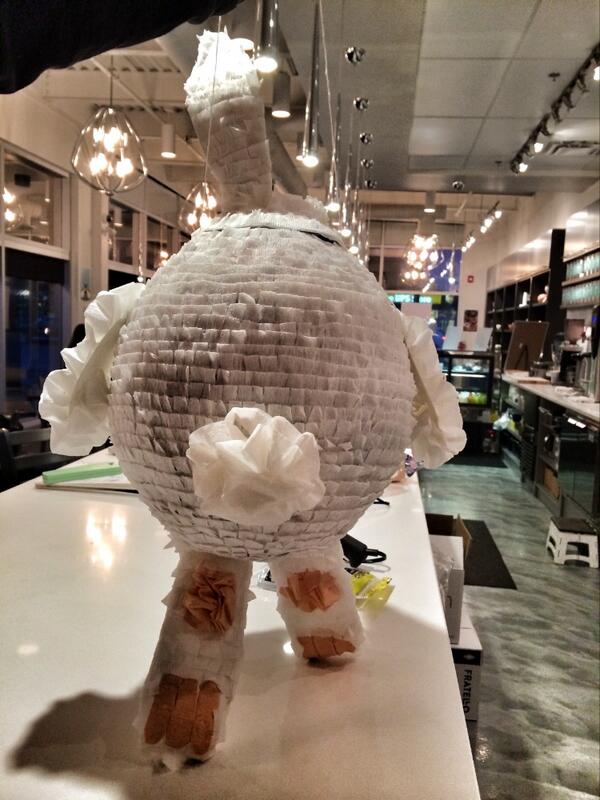 PinataProject's tweet photo. Badass bunny! @theteafactoryca http://t.co/CcdfsvmX3D