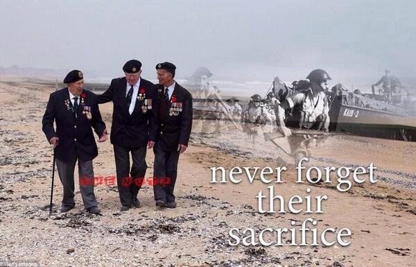 “<a href="/TweetingTailor/">Adrian Barrows</a>: Let us never forget what past generations did for our country: #70DDAY ”