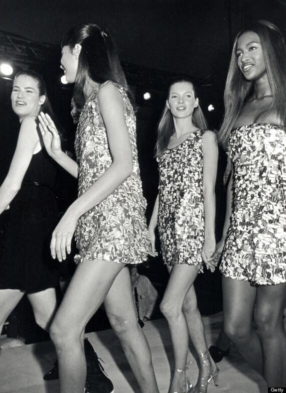 PeopleOfNY's tweet photo. @NaomiCampbell &amp; @MossKate in @NewYorkFashionW 1993 http://t.co/BZ7SuXy4OV