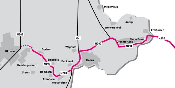 Heijmans gaat voor <a href="/ProvincieNH/">Noord-Holland</a> het 42km lange tracé van de N23/Westfrisiaweg opwaarderen heijmans.nl/Heijmans_en_Pr…