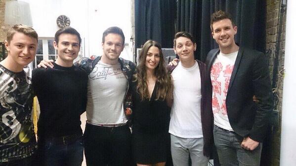 masato_jones's tweet photo. Best of luck to Collabro @CollabroGlobal tomorrow #Collabrotowin & wearing Masato Faces Tshirt http://t.co/DqYYMMe97T http://t.co/4qDcpnDwjS