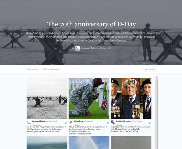 See the MOD's #Storify collection of the UK Armed Forces' best #DDay70 social media posts: storify.com/DefenceHQ/the-…