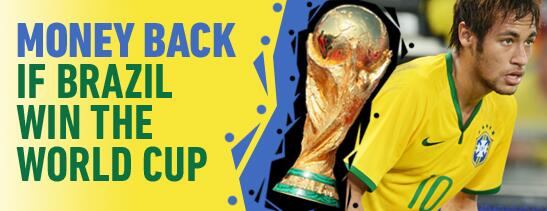 setantabet's tweet image. 5 DAYS to go! We will refund all losing outright bets if Brazil WIN the World Cup bit.ly/1laFuYP