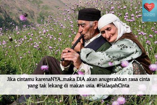 Jika cintamu karenaNYA , maka DIA kan anugerahkan rasa cinta yg tak lekang di makan usia.    Buku #HalaqahCinta