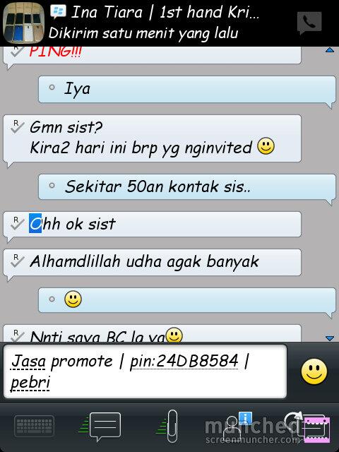 Promote_Iklan07's tweet photo. Tesmony Murni Dari Pin:7CBEEA2C ,mau nambah Kontak BBM???pakai Jasprom kami Via BBM+Twitter+Fanspage . Pin:24DB8584 http://t.co/6uWXLZE1wm