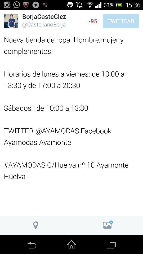 CastellanoBorja's tweet image. @AYAMODAS