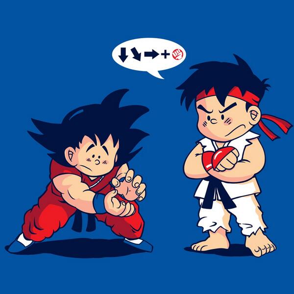 CapcomEurope's tweet image. A lesson in fireballs by Geluckfan