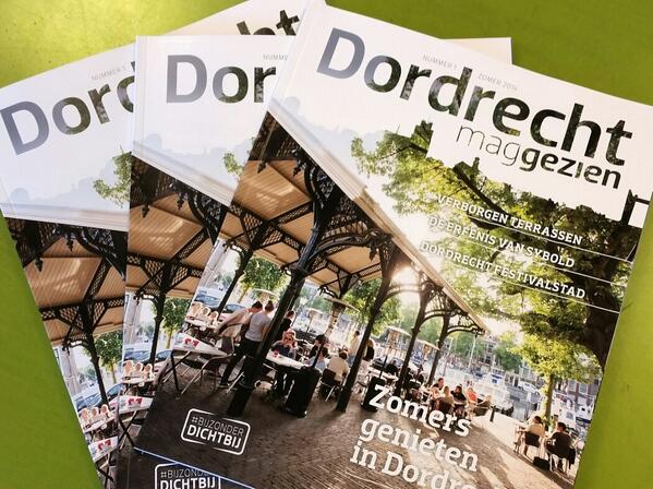 Sinds 2009 geeft Dordrecht Marketing het Dordrecht Maggezien uit. Komende week verschijnt de gerestylde zomereditie.