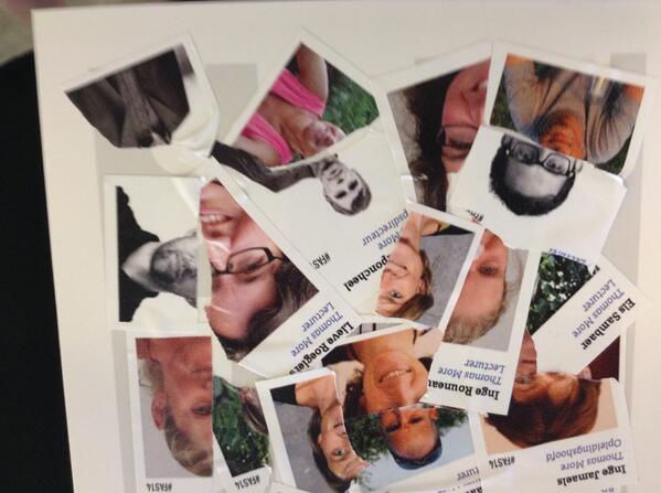 LutGoovaerts's tweet photo. Thomas More docenten, het team plakt goed http://t.co/VGutNYfdbC