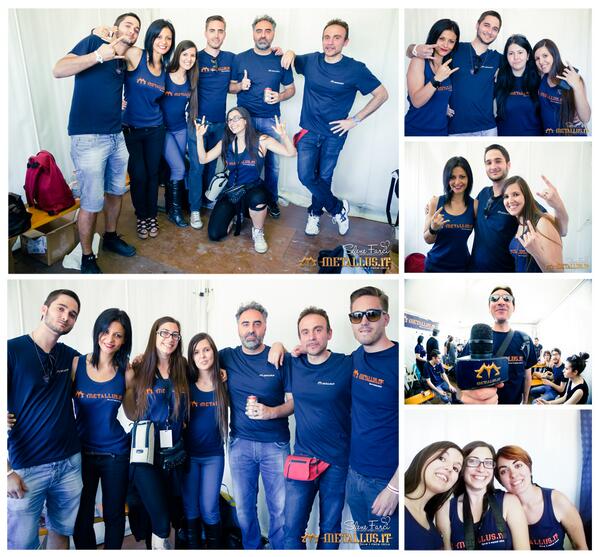 metallus_it's tweet photo. Grazie a tutti da @metallus_it  per la partecipazione allo stand al @RockInIdro ! Metallus siete anche voi! http://t.co/OgIz1OdgyU