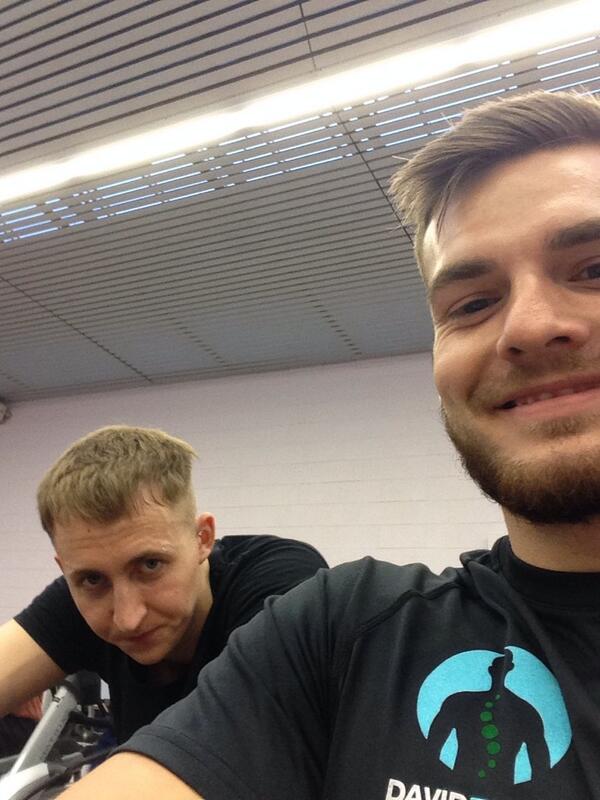 DavidTaylerPT's tweet photo. @olliemartin17 makes my day so much better 😂 perked up abit mate? http://t.co/JH8gyt5JcX