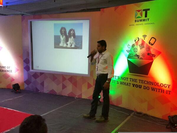 kaegie's tweet photo. Back to basics of DOM .. With @sreekarun .. love his talks .. #xtsummit @SapientIndia http://t.co/cE8H9rwWG9