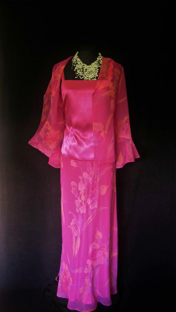 Mother of the #Bride? 
GINA BACCONI #Designer Pink Maxi #Wedding Outfit
r.ebay.com/JQWVEN