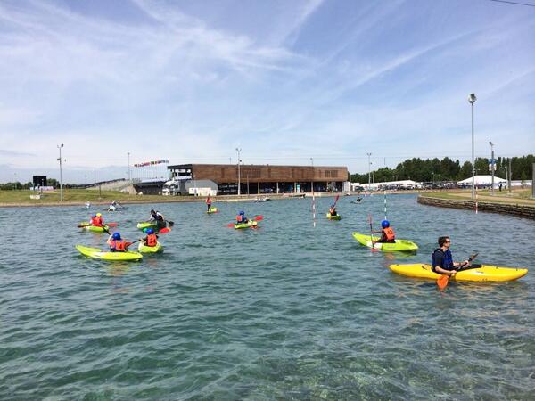 Free Go Canoeing sessions @ the #canoeslalomworldcup all wknd! Tickets available on the door. goo.gl/LKRYUE