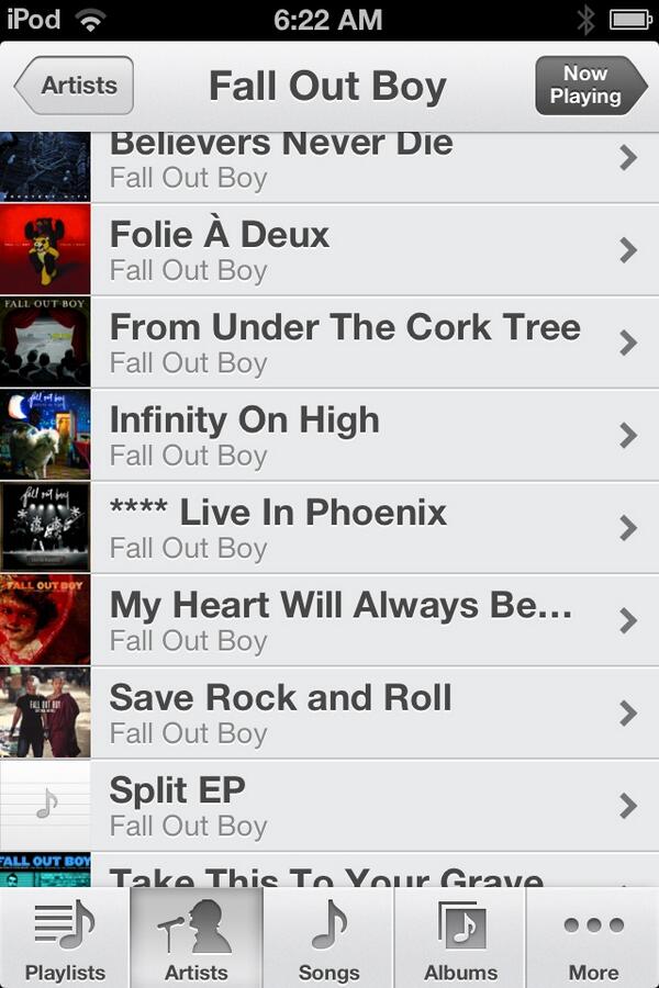 EveryoneSaysIL's tweet image. #falloutboyfriday