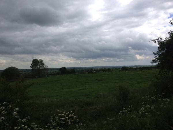 BigWalkToWork's tweet image. It was the first day of pavements that meant we could take in the great tapestry of Britain. Could see for miles!