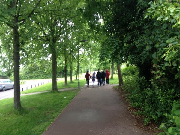 BigWalkToWork's tweet image. Then we were joined by family &amp;amp; friends @cancercarelocal to complete the last 5 miles