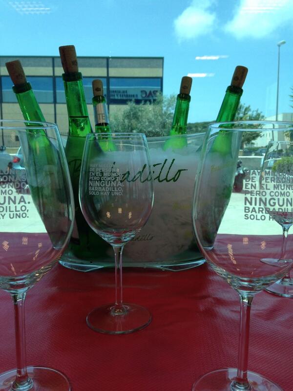 JoseM_Herpac's tweet photo. Ya esta preparado el vino @barbadilloco para la visita de hoy @Barbate_Turismo @Herpac_SL http://t.co/rlAWDsM05s
