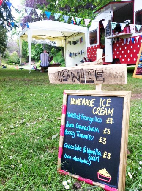 ExeterIgnite's tweet photo. Yum... we really recommend the homemade icecream at @Rougemontignite. Pop down between shows for some festival chat. http://t.co/MDlbFEzOUv