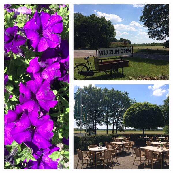 Wat een prachtige dag! Kom gezellig langs en geniet van het prachtige #uitzicht #Vechtdal