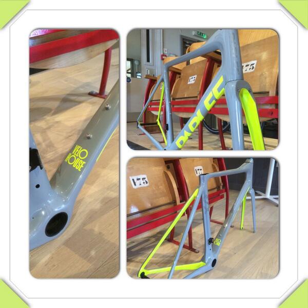 jack_greg's tweet image. The new Parlee ESX frameset in Velo House colours. Very cool. @thevelohouse