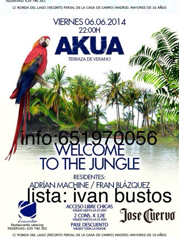 Akua76's tweet photo. Esta noche seguimos en akua , hoy estaremos a aforo completo asique aconsejo que vayais pronto , nos vemossss! http://t.co/GuZqL3Mc7R