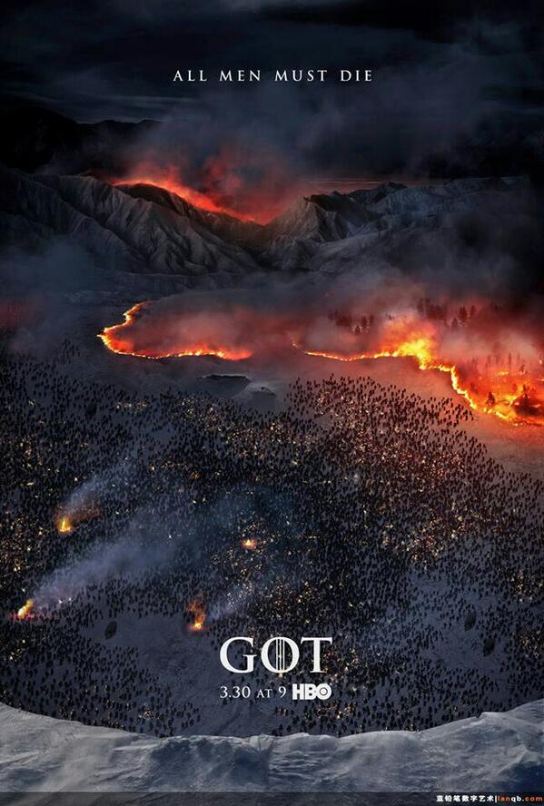 EL_D4V1D's tweet photo. Termina la semana y estoy deseando k llegue el Lunes para mi dosis de #JuegoDeTronos  #valarmorghulis http://t.co/p6ept9XLxT