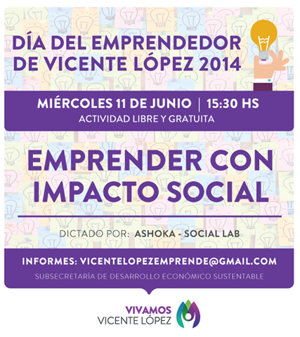 TomiVilla's tweet photo. EMPRENDER CON IMPACTO SOCIAL Inscribite http://t.co/wIzgYycCkp http://t.co/V5bIEANGv3"..Allí estaremos presentando @ComuOficios!