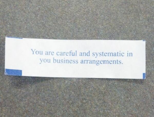 PerksAdam's tweet photo. Not sure this counts as a fortune.. or proper English. #engrish http://t.co/9AbXVLBxQf