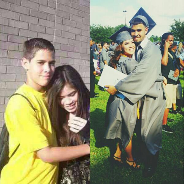 loveJohanna_'s tweet photo. From 6th grade to the end of 12th grade ✊ For everyone who doubted us! 🎓💕 http://t.co/ghfQ7POxHg