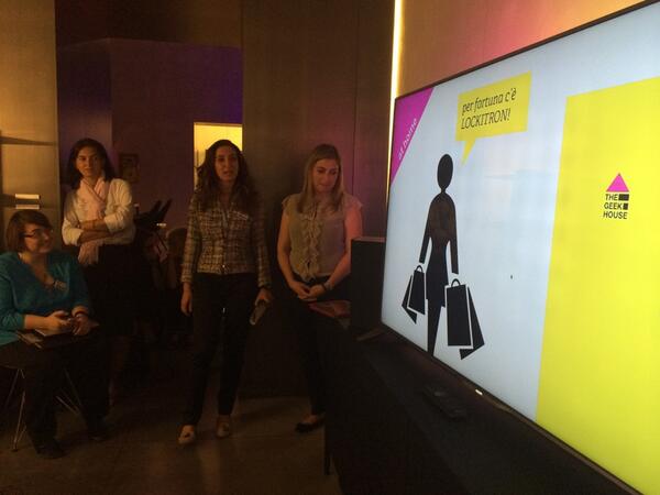 ggdmilano's tweet image. #ggdmilano30# lo sapevate? con le mani impegnate oggi puoi aprire la porta col #Lockitron della tua casa #geek