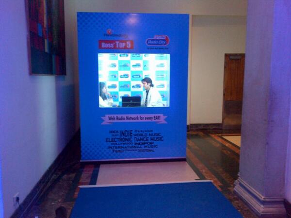 planetradiocity's tweet photo. At our booth at #14IDMA, we have @rajivdingra speaking to RJ Annie! http://t.co/C5nxQPkzym