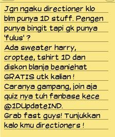 KickJones's tweet image. @trinanda98 directioners? aku bawa kabar baik untuk kamu!! Just cek this pict and go to @1DUpdateIND_ Buru join!*14