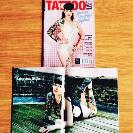 ErikaZFigabomba's tweet photo. Magazine Pubblication @TattooPlanetnl #cover + #pagespread by me http://t.co/i95M5SfFO0 http://t.co/CrJAfOqXaX