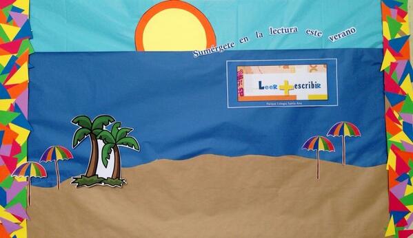 PHOTOCALL: "SUMÉRGETE EN LA LECTURA" En el GIMNASIO d cole. RECREO: 9,10 y 11 junio. leermasescribir.blogspot.com/2014/06/sumerg…