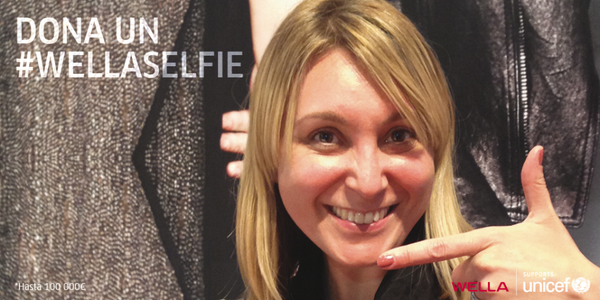 ¡Dona una "Selfie"! Donaremos 5 Euros por cada una que tenga el HT #WellaSelfie. ¡Ayúdanos haciendo RT!