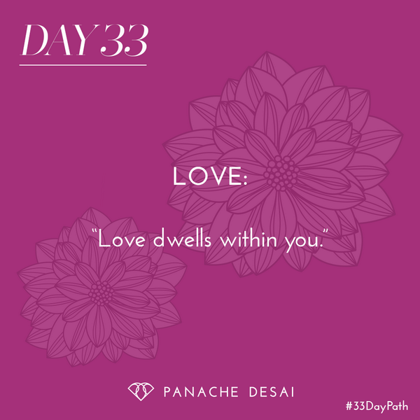 PanacheDesai's tweet photo. Keep this with you at all times: Love comes from within. #33DayPath
Begin today: http://t.co/vDrPE9g092 http://t.co/qWwyTLP9v3