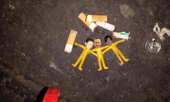 Dublins_DebRi's tweet photo. DebRi and @KevinSpacey were looking for some action, but all they found was cigarettes &amp; alcohol. http://t.co/ThhGePf7zI