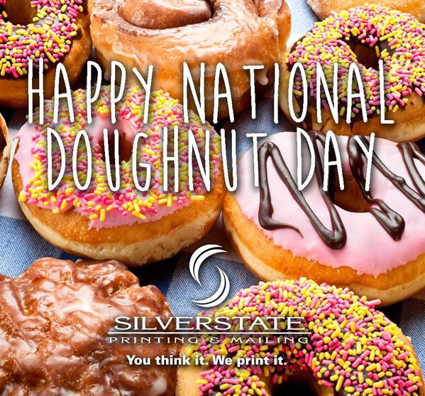 SilverStatePM's tweet image. Donut Day!
