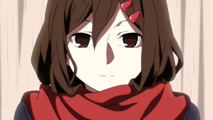 カノの照れ顔が超可愛い あらすじ 先行場面カット公開 第9話 アヤノの幸福理論 メカクシティアクターズ 此花のアニメ 漫画タイム