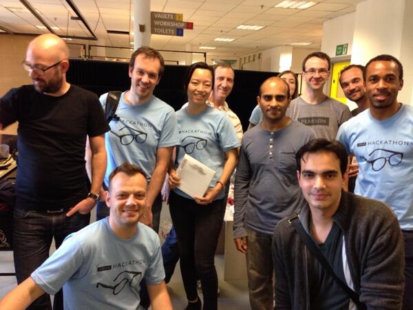 renebastijans's tweet image. Everyone's a winner at the Pearson #learninghack! Best use of APIs goes to team Pearson ideas! Congrats!