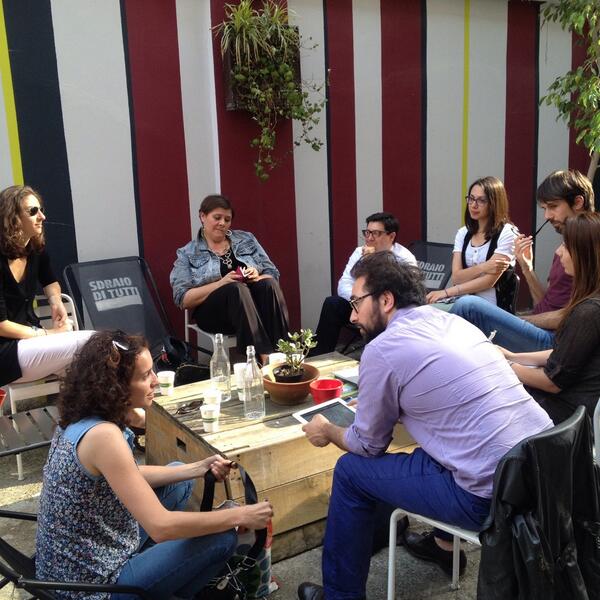 #FirstFriday #openair @ImpactHubMilano <a href="/fgallas/">Federico Gallas</a> <a href="/ChiaraCeretti/">Chiara Ceretti</a>