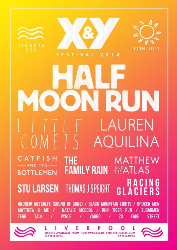 XYFestival's tweet photo. COMPETITiON !!! Just 5 weeks to go RT &amp; win pair of tickets will pick winner tonight #XYFestival14 #Liverpool 11July http://t.co/QVLXbYQVjG