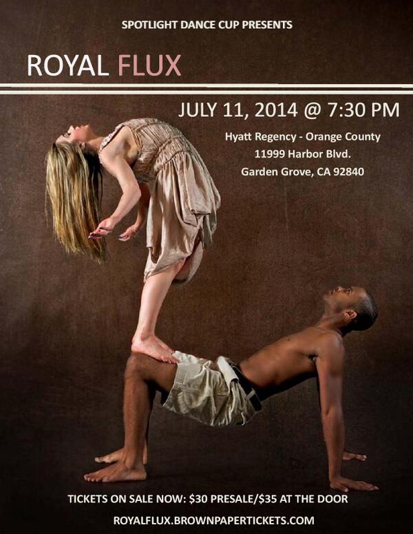 Come check out @jaciroyal's company <a href="/RoyalFluxDance/">Royal Flux</a> @ our West Coast Nationals in Anaheim! Get your tickets today!
