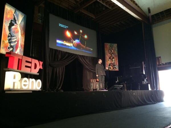 aiazzi's tweet photo. Matt Schultz starting everything off! @TEDxReno @ThisIsReno @rgj @artown @BRAF http://t.co/IgBSP7mDrV
