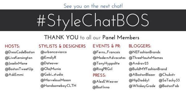 JoselinMane's tweet photo. #FF #StyleChatBOS Bloggers @NEfashionbrands @threehautemamas @andrav23 @BuildMYFashion @ABostonBlazer @HipDaddy1 http://t.co/ZyATEAXK8J