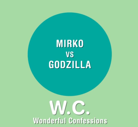 WC_Series's tweet photo. MIRKO vs GODZILLA chi la spunterà? Scoprilo su http://t.co/fi3VSX66Ix  con #WonderfulConfession la #webseries http://t.co/TGjlsOQWjj