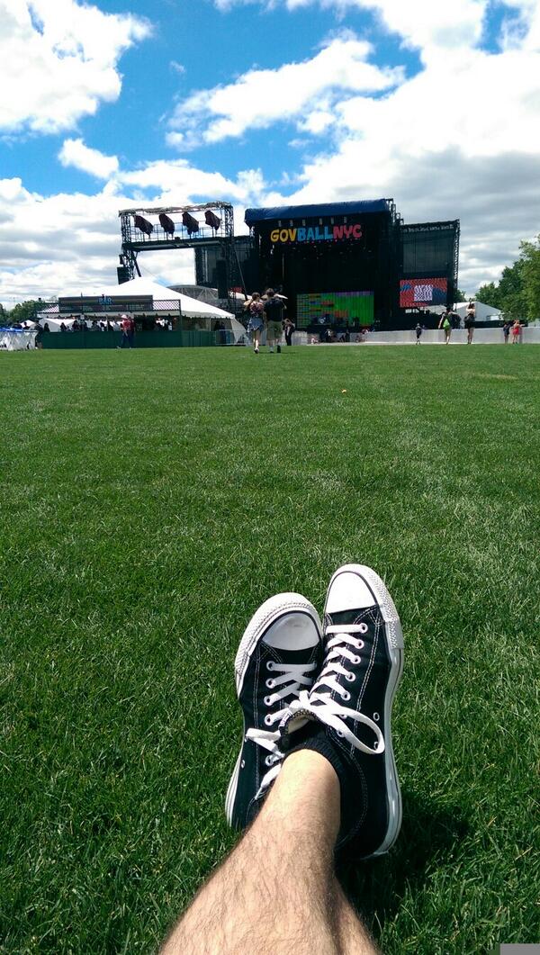 dCeption's tweet photo. What a difference a year makes @GovBallNYC !  #nomoremudfest http://t.co/g7ucOXJCSh